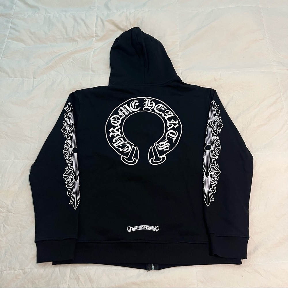 CH Chrome Horseshoe Zip up Hoodie